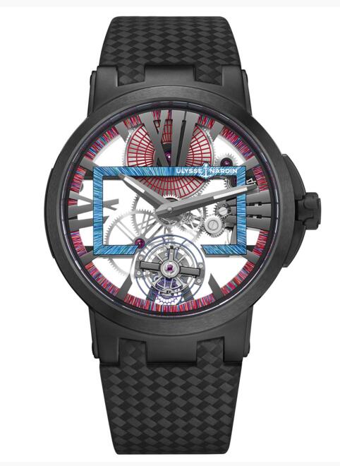 Luxury Replica Ulysse Nardin Executive Skeleton Tourbillon Hyperspace 1713-139LE/HYPERSPACE.2 2018 watch